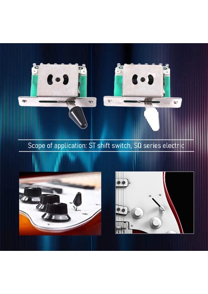 2pcs St/sq Serisi Için 5 Yolu Pikap Seçici Geçiş Anahtarı Elektro Gitar Vardiyalı Anahtarlar (Yurt Dışından) indirimleri