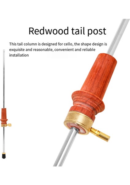 Çello Ayak Desteği 4/4 Çello Tail Post Destek Ayarlanabilir Çello Destek Çambaşı Aksesuarları Alt Direk (Yurt Dışından) fırsatları