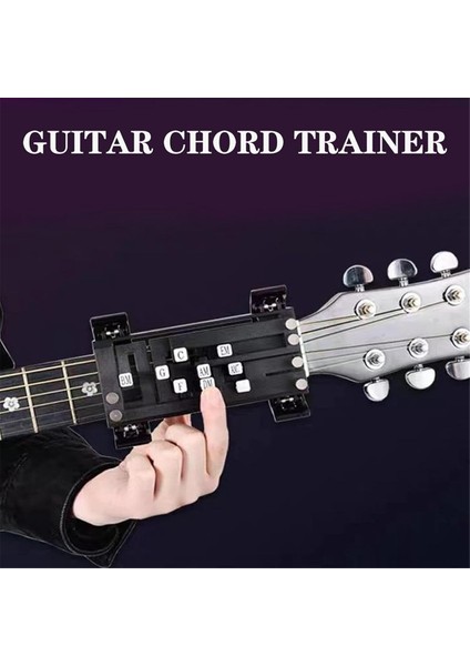Akorlar Trainer Gitar Öğrenme Sistemi Klasik Gitar Akorlar Aracı Parça Arkadaşlar Için Pratik Öğretim Yeni Başlayanlar (Yurt Dışından) modelleri