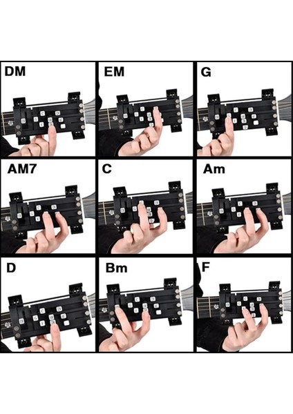 Akorlar Trainer Gitar Öğrenme Sistemi Klasik Gitar Akorlar Aracı Parça Arkadaşlar Için Pratik Öğretim Yeni Başlayanlar (Yurt Dışından) fırsatları