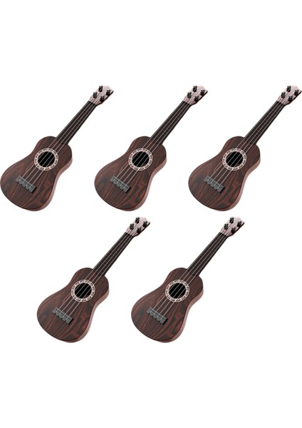 Brown Children&#39;s Guitar Ukulele Başlangıç ​​enstrümanı Toddler Gitar Mini Boyut Klasik Ukulele (Yurt Dışından) fiyatları
