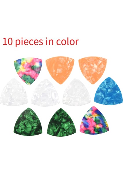 40PCS Gitar Seçimleri, 0.46MM 0.71MM 0.81MM 0.96MM Kalınlıkta Selüloid Gitar Seçim Baslar Için Meltramlar, Akustik Gitarlar (Yurt Dışından) fiyatları