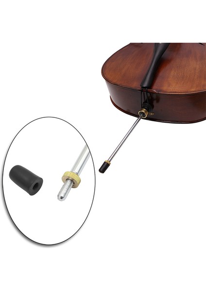 Çello Enpin Uç Koruyucu Mat Çello Ipi Keman Parçaları Endpin Uç Kauçuk Çello Kuyruk Pimi Kasa Kapağı Koruyucu (Yurt Dışından) modelleri