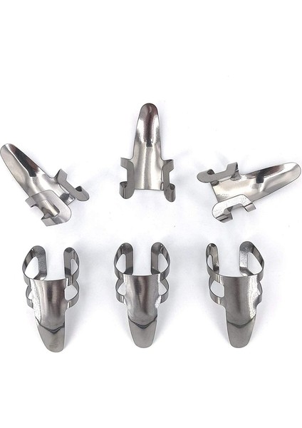 12PCS Çelik Parmak Seçmeleri Seti, Paslanmaz Çelik Parmak Seçimleri ve Başparmak Seçimleri, Parmak Seçimleri Ayarlanabilir Bas Parmak Seçimleri (Yurt Dışından) fırsatları