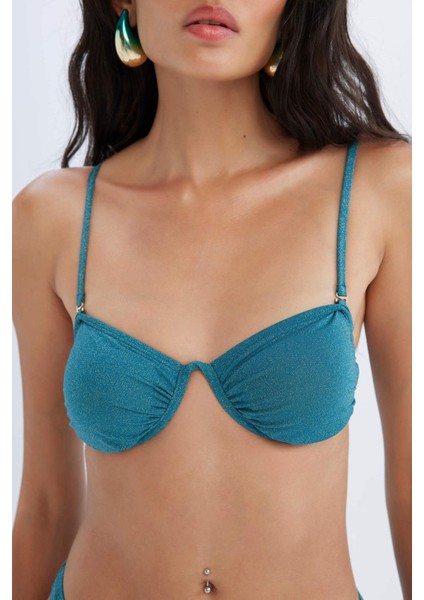 Regular Fit Bikini Üstü-Fall in Love D2638AX24HS