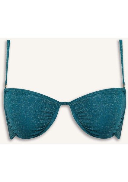 Regular Fit Bikini Üstü-Fall in Love D2638AX24HS