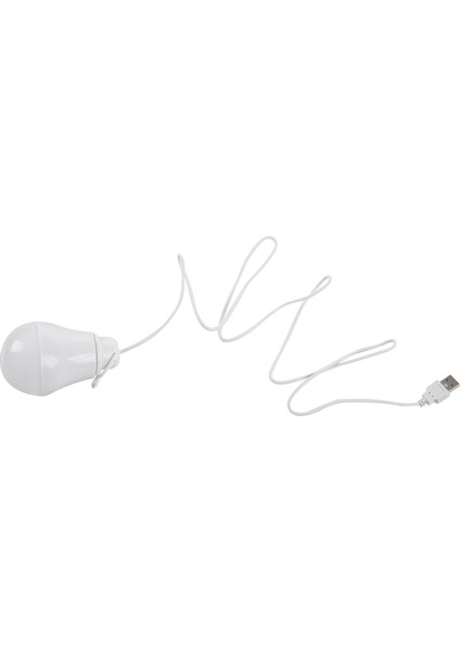 DC5V 5W LED Ampul USB Lambası Dış Mekan Dizüstü Bilgisayar Için Taşınabilir Beyaz Işık (Beyaz) (Yurt Dışından)