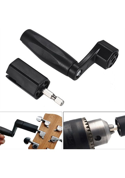 2&#39;si 1 Arada Elektrik/manuel Gitar Ipi Düğmesi Kıvırıcı Yukri Dize Değiştirme Aracı (Yurt Dışından) modelleri