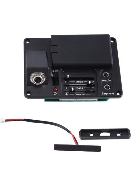 Elektrikli Sessiz Çello Pikap Dönüştürücü Yumuşak Dıy Çello Dizeleri Için Siyah VPU-400 (Yurt Dışından)