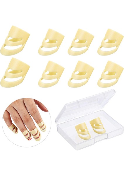 8pcs Gitar Seçimleri Ayarlanabilir Parmak Seçer Başparmak Seçimleri Gitar Bas Banjo Ukulele Için Orta ve Büyük Plastik Seçimler (Yurt Dışından) fiyatları