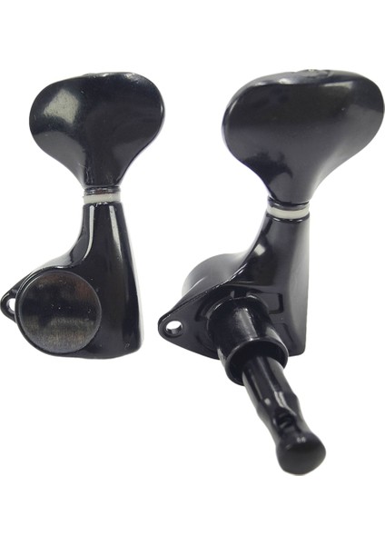 6 Adet Küçük Balık Kuyruğu Düğmesi Mühürlü Dişli Iplik Ayarlama Mandalları Tuner Akustik Elektro Gitar Için Makine Kafaları Black (Yurt Dışından) indirimleri