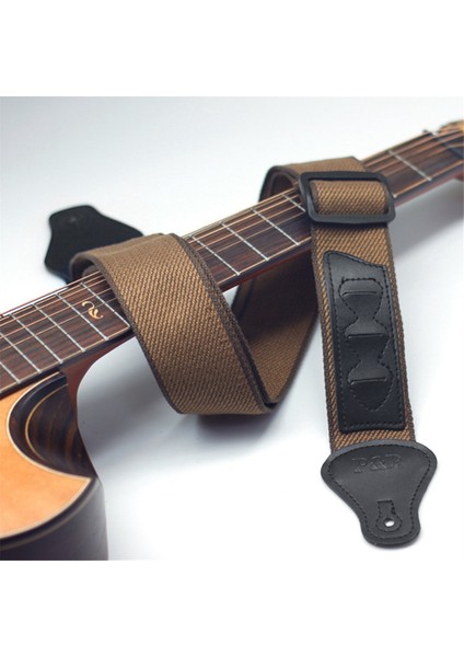P&amp;p Gitar Kayışı Yumuşak Ayarlanabilir Akustik Gitar Kayışı Ukulele Bas Müzik Enstrüman Aksesuarları Khaki (Yurt Dışından) fırsatları