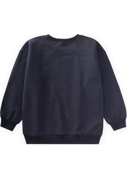 Taş Detaylı Sweatshirt 4-12 Yaş Antrasit indirimleri