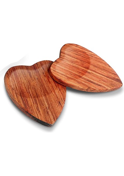 6pcs Ahşap Akustik Gitar Topluyor Kalp Şekli Seçimler Parçalar Müzik Enstrümanı Gitar Aksesuarları (Yurt Dışından) fırsatları