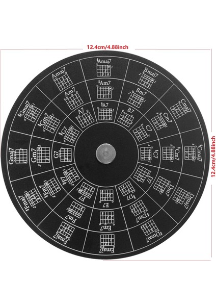 Gitar Akor Tekerleği, Öğrenmek Için Temel Olmayan Melodi Aracı Gitar Akor Ilerlemesi Transpose Parmak Uygulaması (Yurt Dışından) indirimleri