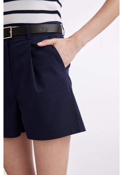 Yüksek Bel Kısa Paça Şort D2603AX24SM