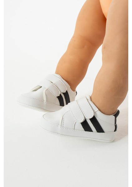 Ilk Adım Cırtlı Şerit Detaylı Rahat Kaydırmaz Taban Bebek Ayakkabı Patik fiyatları