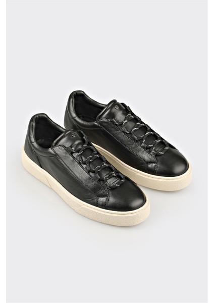 Siyah Deri Erkek Spor Ayakkabı fiyatları