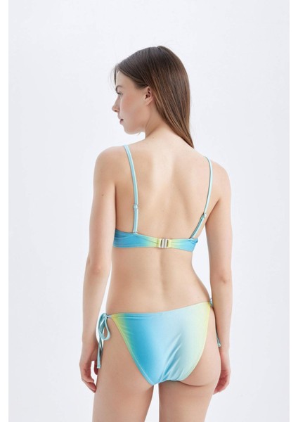 Regular Fit Degrade Baskılı Bikini Altı-Fall in Love D2645AX24HS