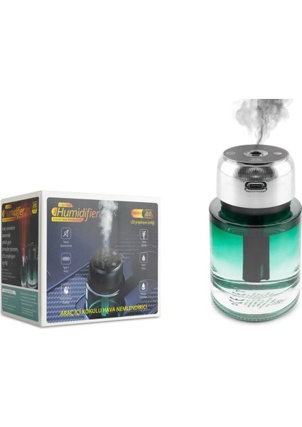 HM99 Otomatik Araç Içi Koku Difüzörü ⭐ Lazer Yıldız Projeksiyonlu Aroma Sistemi – Beyaz fırsatları