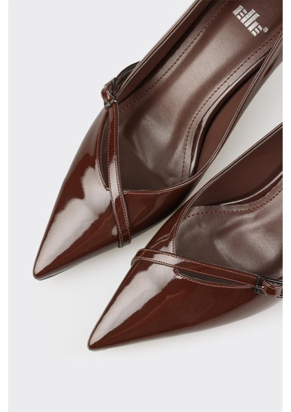 Kahve Kadın Orta Topuk Ayakkabı fırsatları