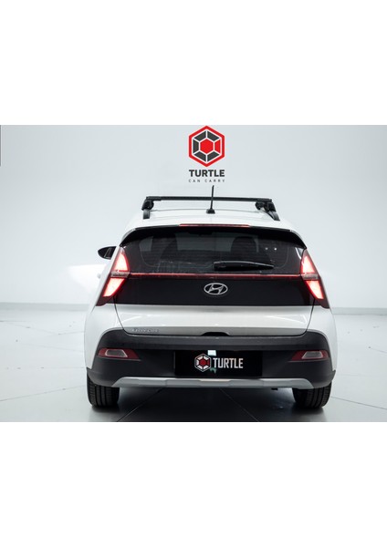Air-2 Black Kit, Ara Atkı Seti, Hyundai Bayon Tavan Taşıyıcı Portbagaj, Bisiklet ve Kayak Taşıyıcı , Siyah