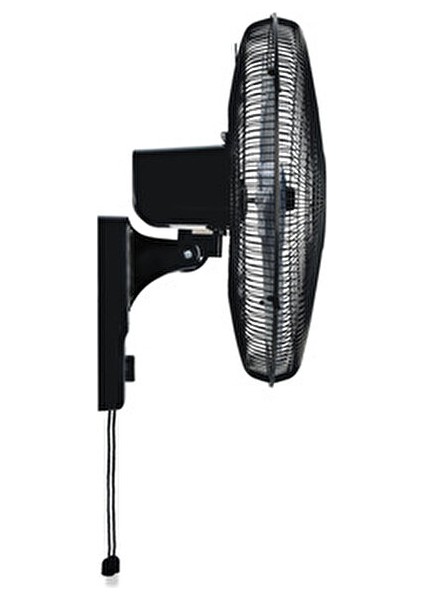 WF 18 MX Siyah Duvar Vantilatörü 75W Güçlü Motor Enerji Tasarrufu Özellikli fiyatları