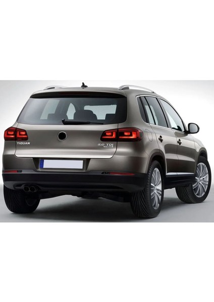 Volkswagen Tiguan Krom Bagaj Alt Çıta Formlu 2007-2015 Paslanmaz Çelik fiyatları