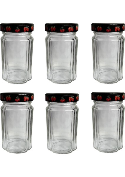 320 ml Derin Metal Kapaklı Cam Kavanoz 6'lı– Reçel, Bal, Marmelat ve Gıda Saklama Kabı fiyatları