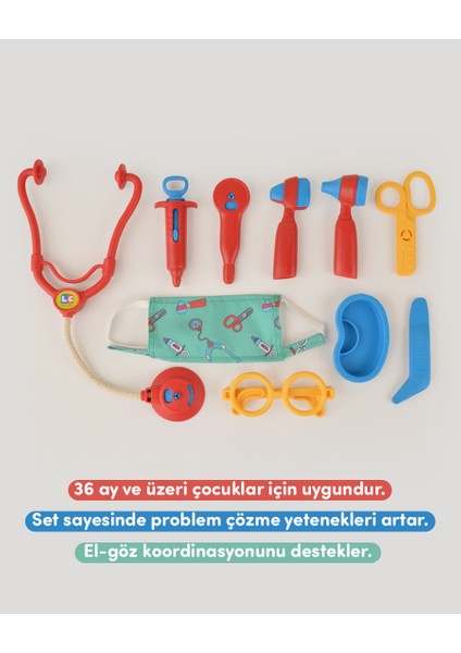 LC Kırmızı Doktor Seti ve Çocuk Kostümü fiyatları