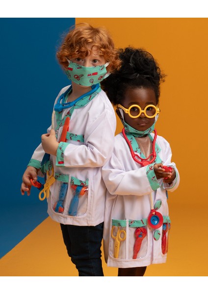 LC Kırmızı Doktor Seti ve Çocuk Kostümü