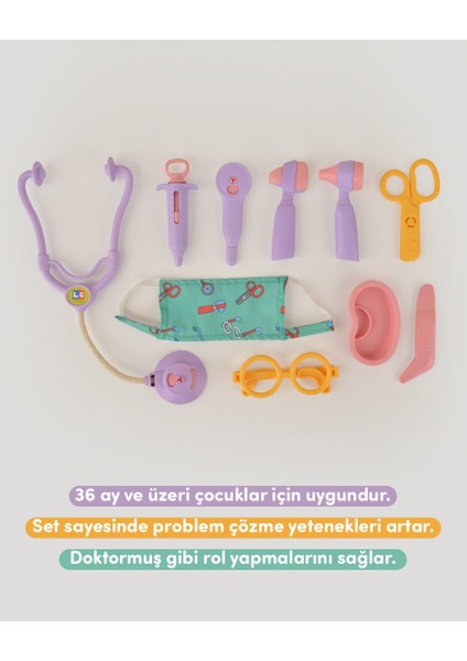 LC Lila Doktor Seti ve Çocuk Kostümü fiyatları
