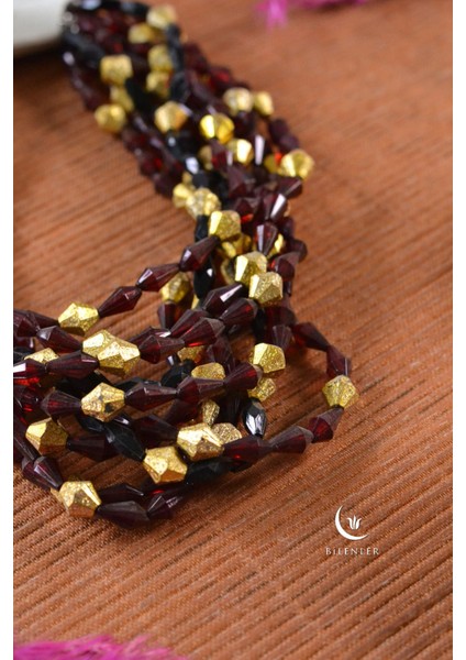 Renkli Boncuklu Kız Çocuk Kolyesi, Hediyelik-Günlük (10 Adet) modelleri