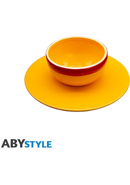 One Pıece Bowl And Saucer Strawhat - Kase Vetabak Seti - ABYBOL034