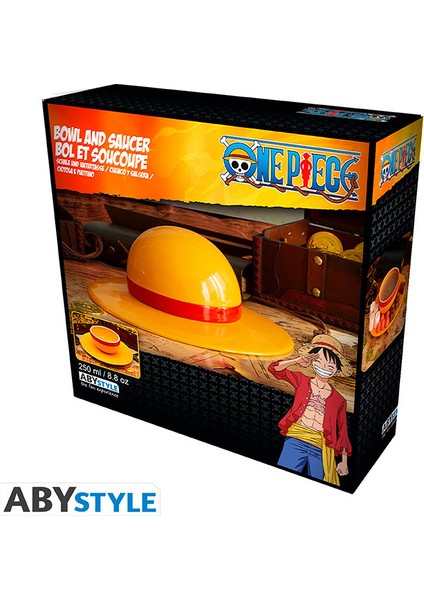 One Pıece Bowl And Saucer Strawhat - Kase Vetabak Seti - ABYBOL034 fırsatları