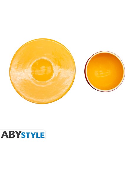 One Pıece Bowl And Saucer Strawhat - Kase Vetabak Seti - ABYBOL034