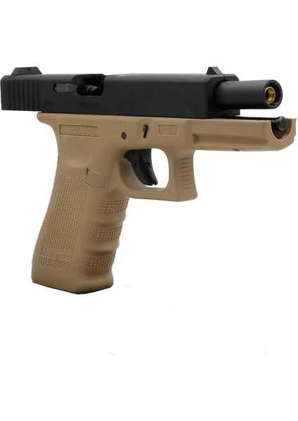 Glock 17 Gen4 Tan + Green Gas + 1 kg Bb + Taşıma Çantası + Atış Gözlüğü fırsatları