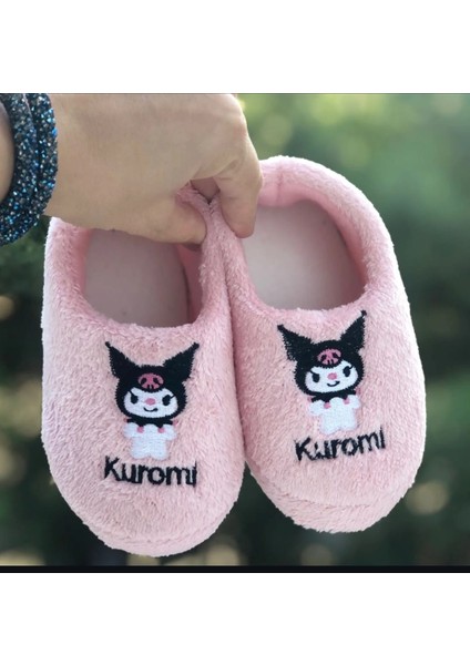 Kız Çocuk Kuromi Panduf Anaokulu Ev Kreş Ayakkabısı fırsatları