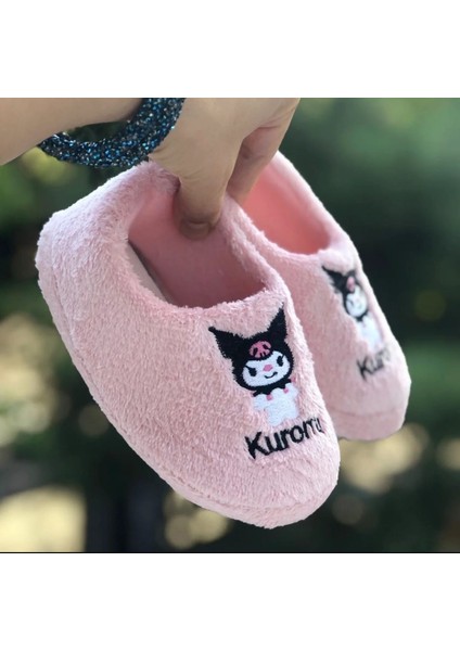 Kız Çocuk Kuromi Panduf Anaokulu Ev Kreş Ayakkabısı indirimleri
