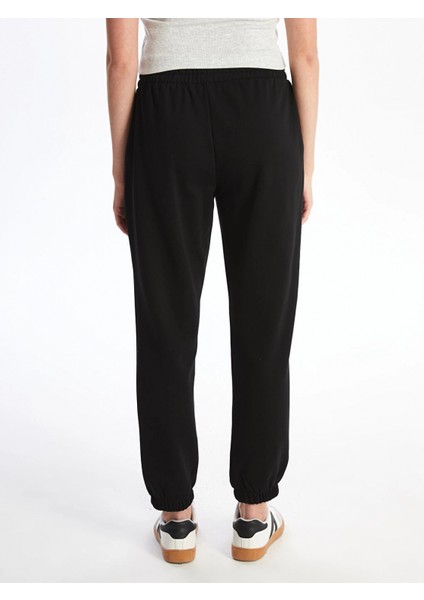 Xsıde Siyah Beli Lastikli Kadın Kalın Jogger Eşofman Altı fırsatları