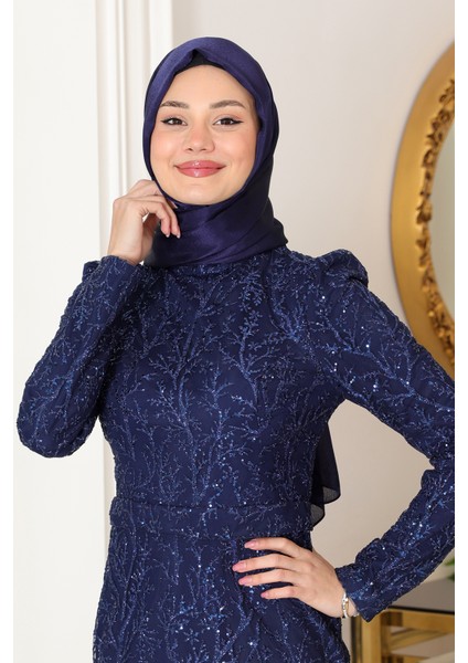 Büyük Beden Gliten Tesettür Abiye Tuana fiyatları