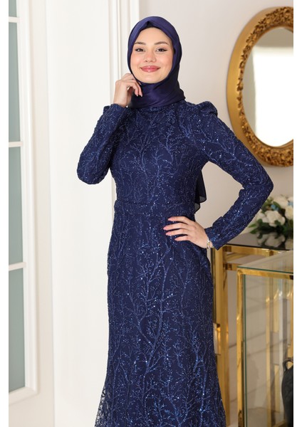 Büyük Beden Gliten Tesettür Abiye Tuana fırsatları