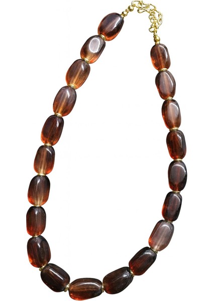 Amorf Büyük Boncuklu Kolye fiyatları