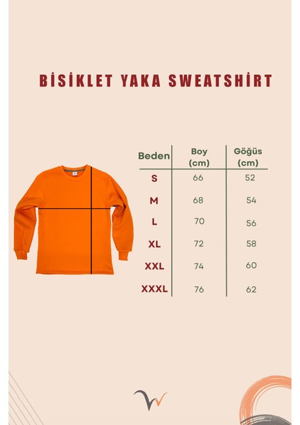 Avcılık Hunter Çulluk Avı Tasarım Baskılı Setter Regular Fit Bisiklet Yaka Turuncu Sweatshirt fiyatları