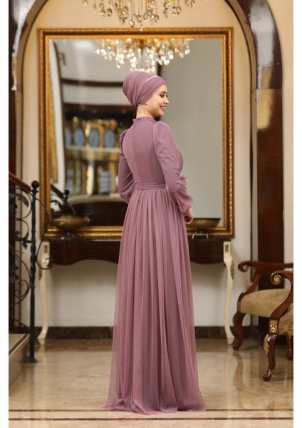 Büyük Beden Tül Efsane Abiye fiyatları