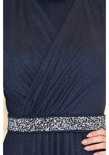 Parıltılı Dila Tesettür Büyük Beden Abiye fırsatları