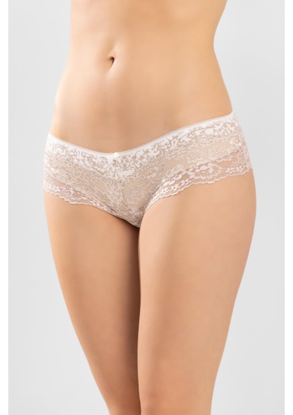 Mavi Beyaz Çiçekli Dantel Detaylı Kadın Hipster Külot 8132 Renkli fırsatları