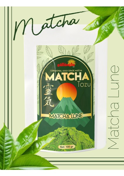 Premium Ceremonial Grade Japon Detox Matcha Çayı 100 gr