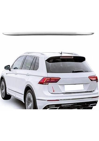 Volkswagen Tiguan Formlu Krom Bagaj Alt Çıta 2016- Üzeri P.çelik