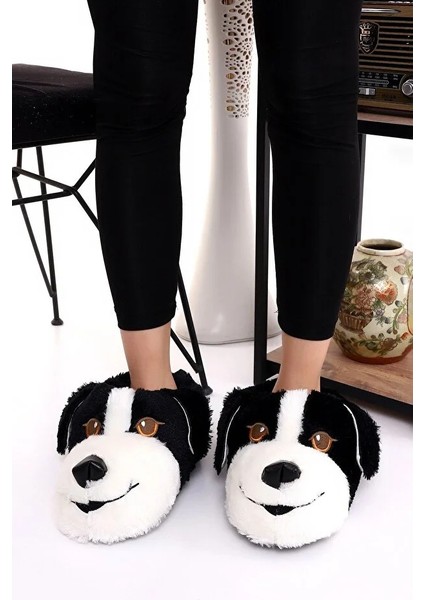 Köpekli Peluş Unisex Hayvanlı Panduf Ev Ayakkabısı fırsatları